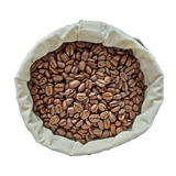 Aromatic Mexico Chiapas Turquesa HG coffee beans showcasing a rich and smooth flavor profile with notes of milk chocolate and citrus.