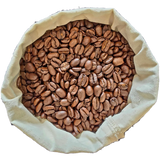 Image of Nicaragua Organic Jinotega Finca La Isabelia coffee beans, showcasing their rich color and texture.